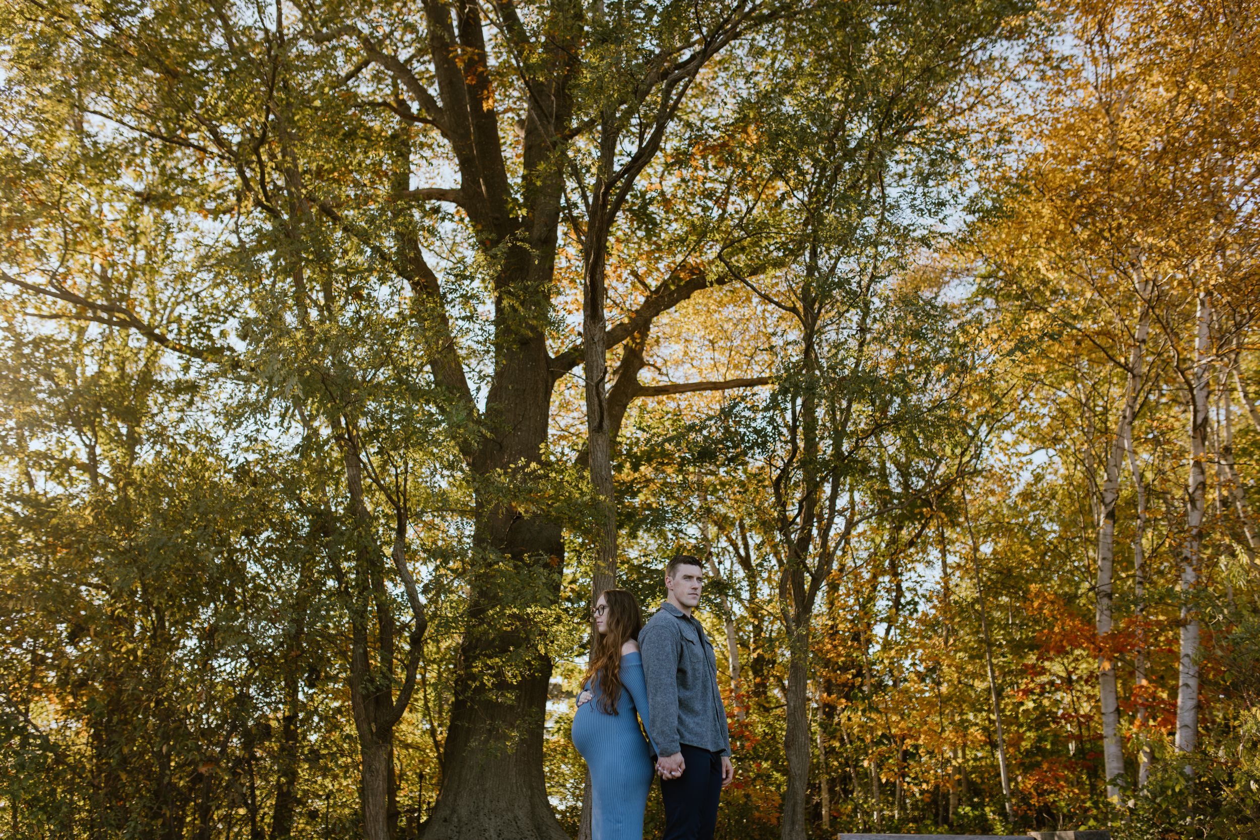 Sunset Maternity Session, Grand Pre Historical Site, Tangled Garden, Nova Scotia