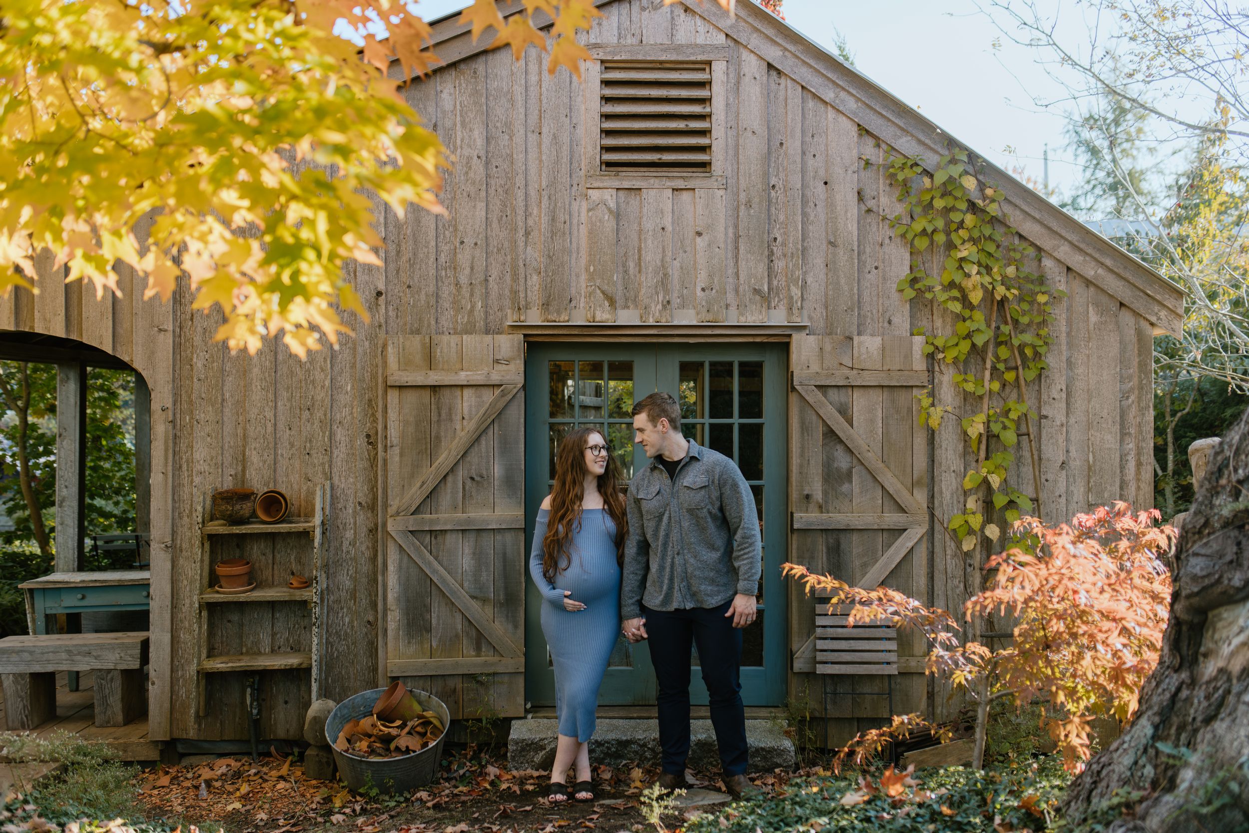 Sunset Maternity Session, Grand Pre Historical Site, Tangled Garden, Nova Scotia