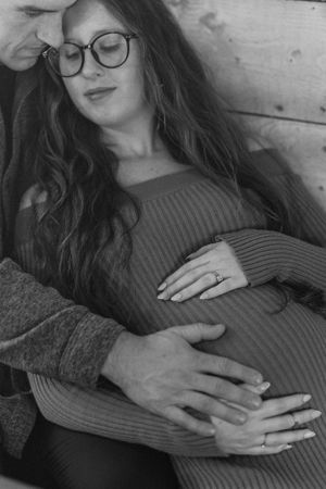 Maternity Session, Grand Pre Historical Site, Tangled Garden, Nova Scotia
