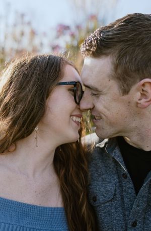 Sunset Maternity Session, Grand Pre Historical Site, Tangled Garden, Nova Scotia