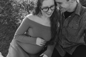 Maternity Session, Grand Pre Historical Site, Tangled Garden, Nova Scotia