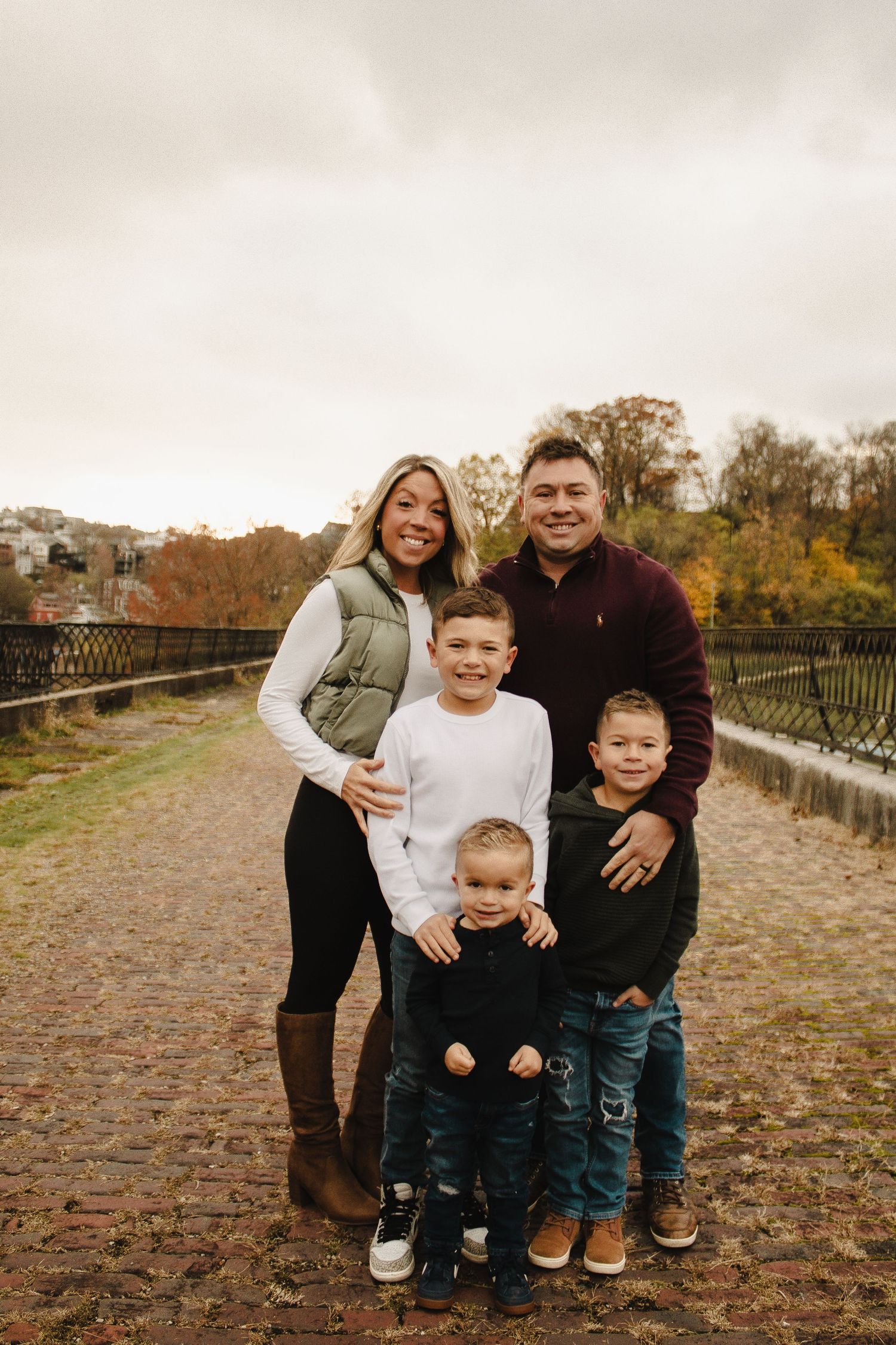 family photography, winter, eden park Cincinnati, nky, cincy parks
