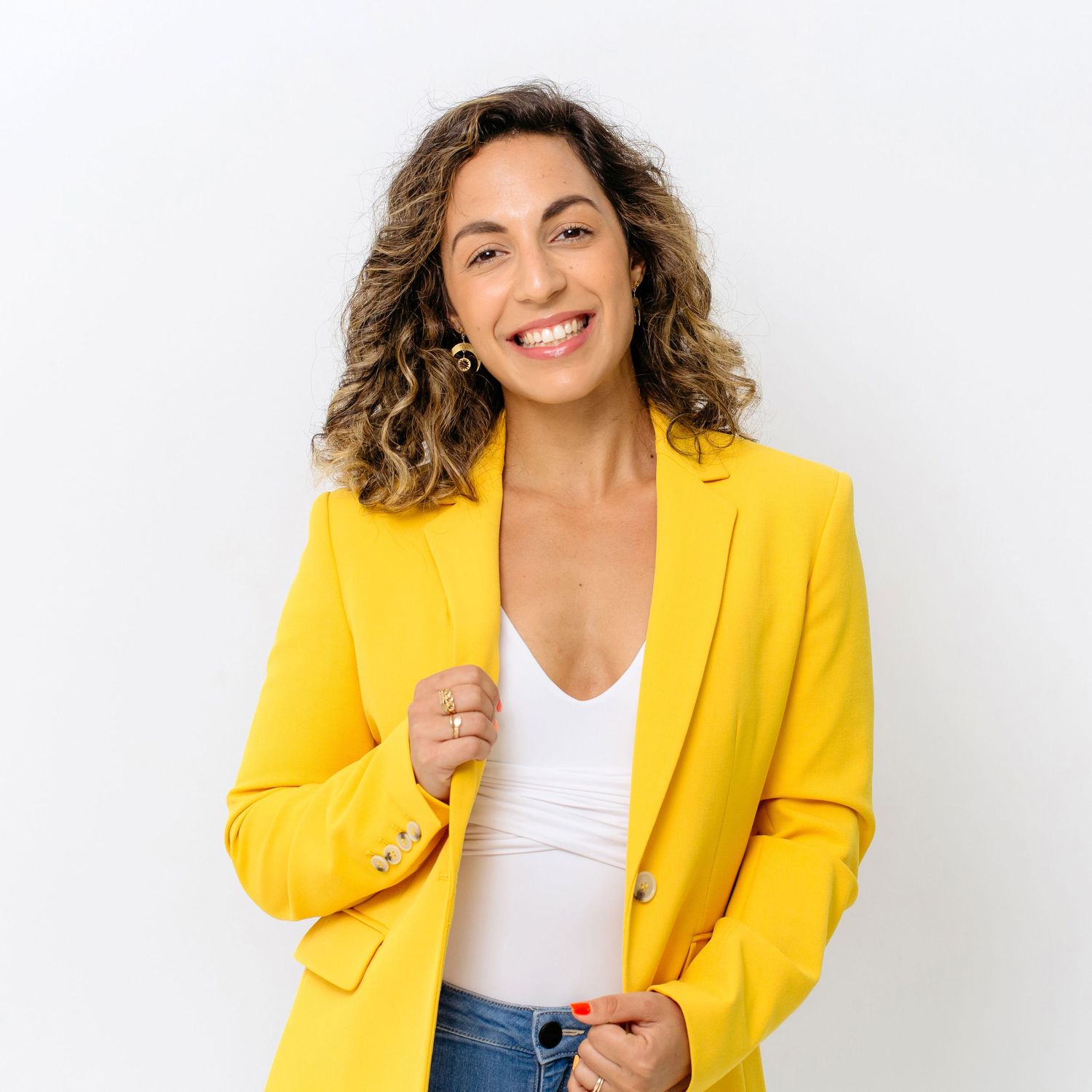 Female entrepreneur studio headshot Auckland