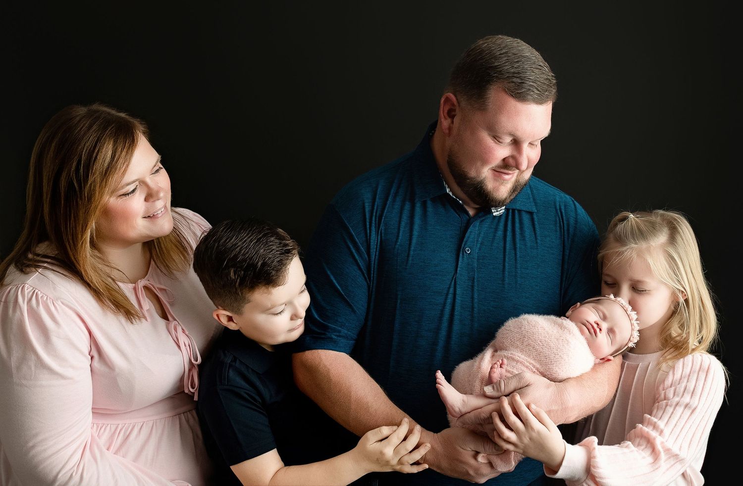 A newborn that was adopted. Greenville, SC newborn photographer, Easley SC newborn photographer, Upstate SC newborn photographer