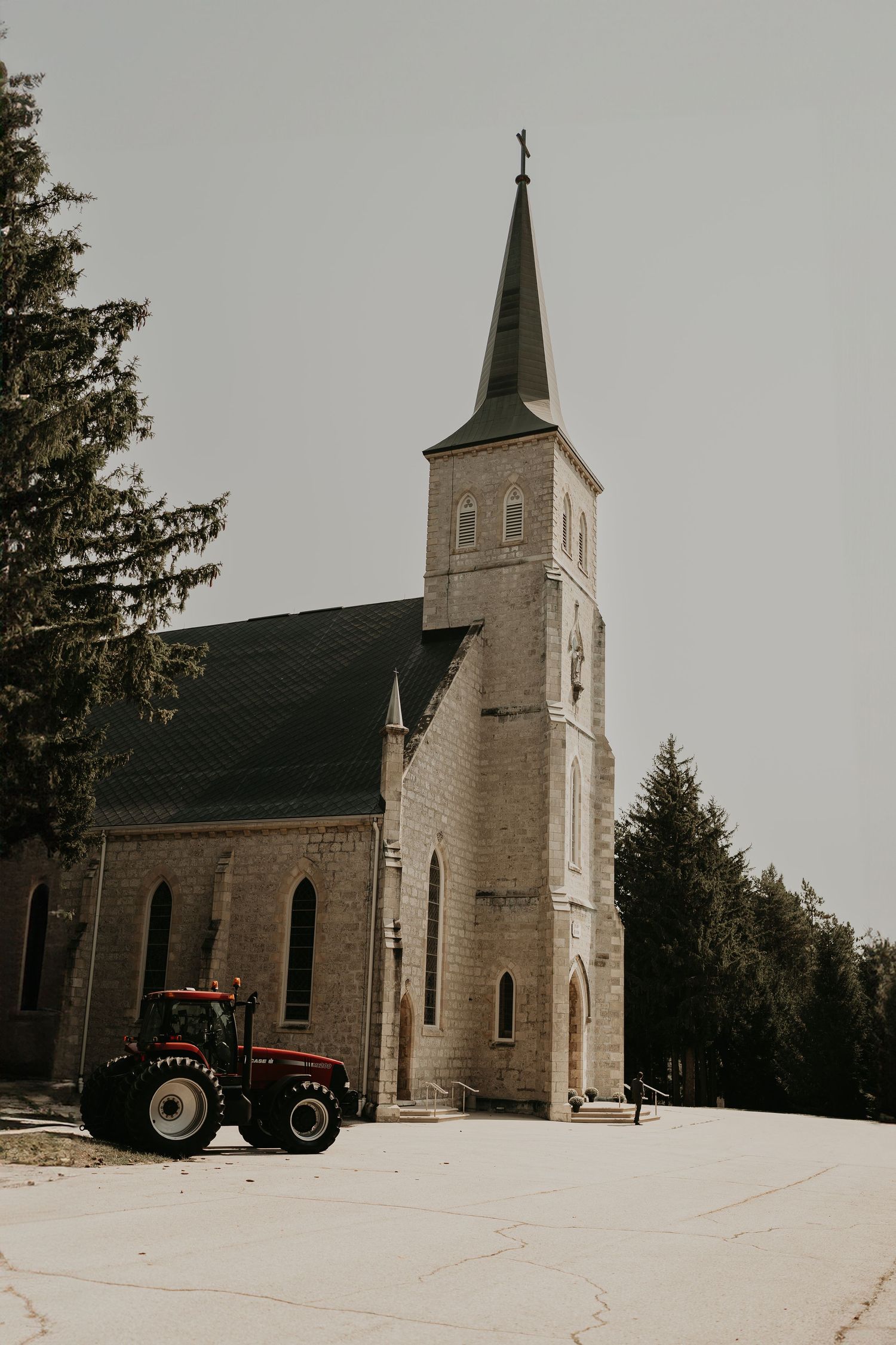 The Immaculate Conception Catholic Church in Formosa, Ontario, Canada