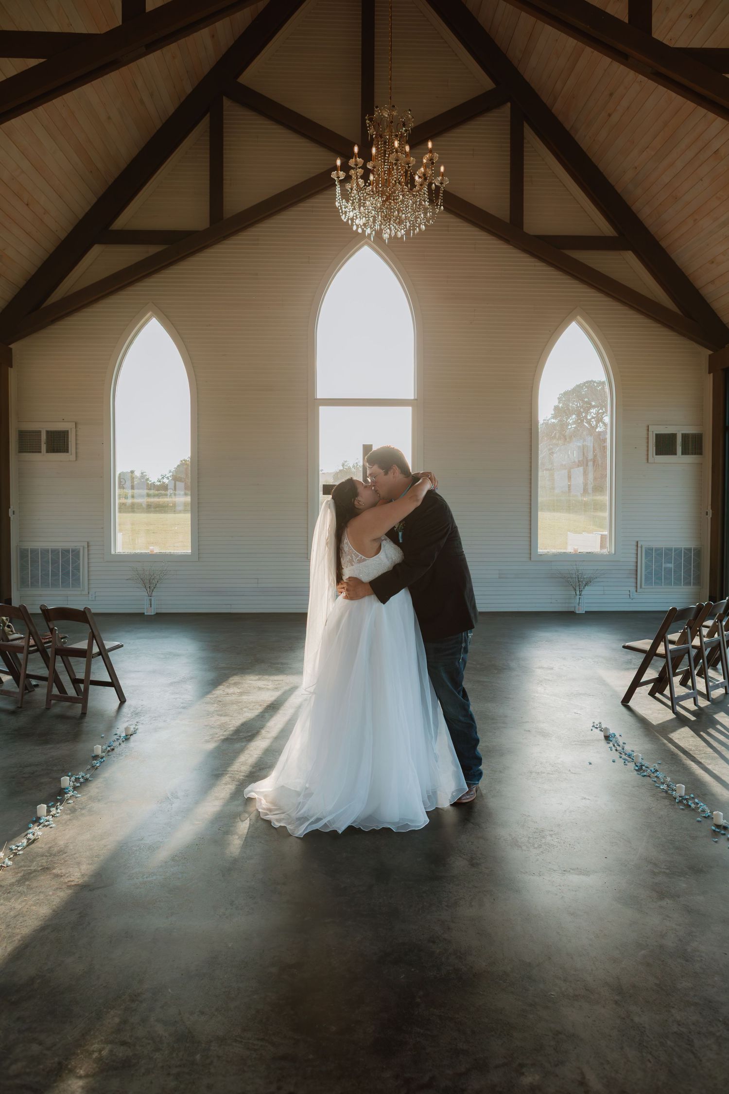 Bride with her horse during a bridal session in Seguin Texas
