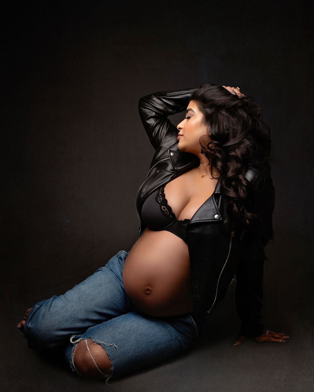 maternity session studio