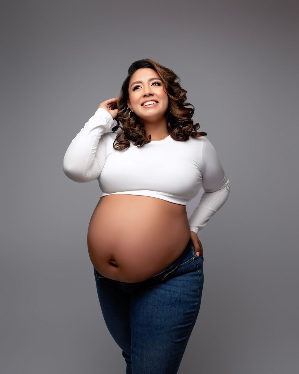 maternity session studio