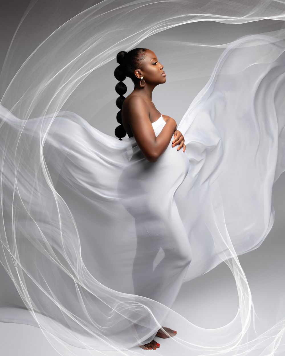 maternity session studio