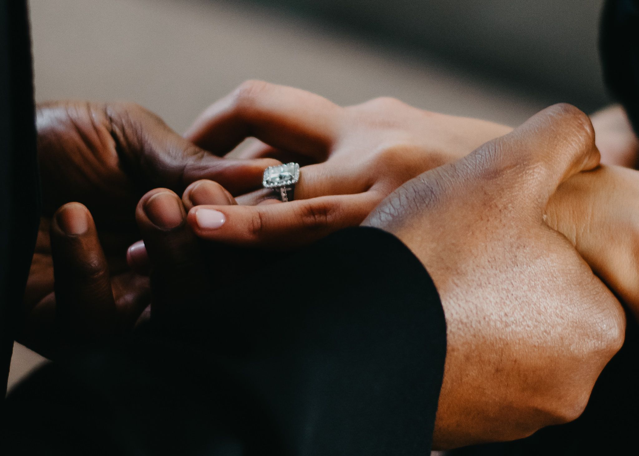 courthouse wedding in minneapolis minnesota black wedding dress urban wedding
