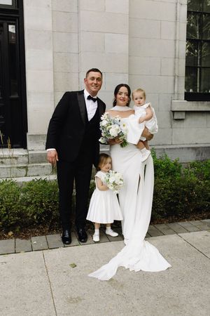 wedding family portrait