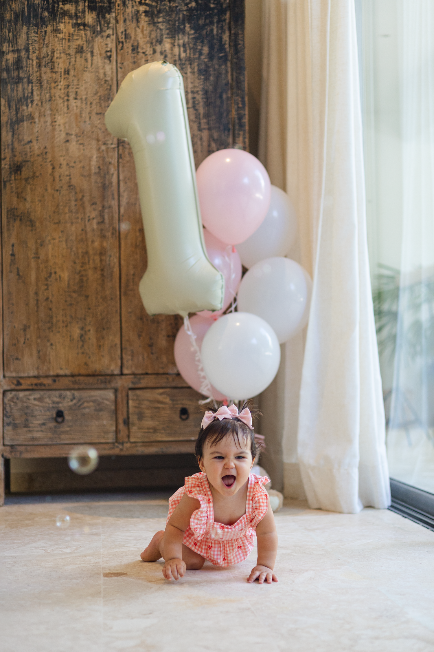 Sweet childhood memories captured during a birthday celebration.