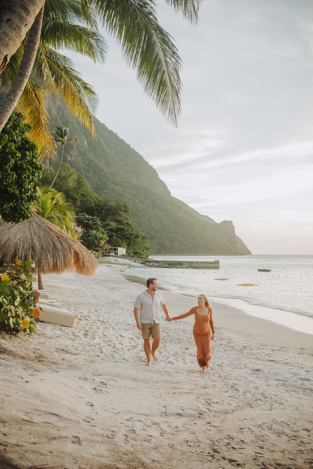 St Lucia Photographer captures babymoon maternity photoshoot in St Lucia
