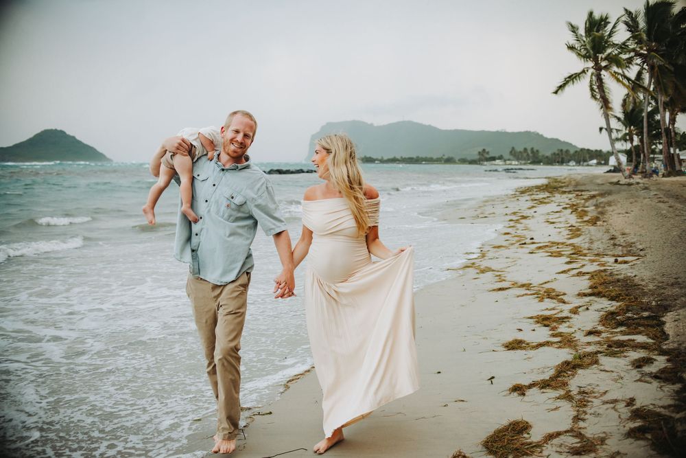 St Lucia Photographer captures babymoon maternity photoshoot in St Lucia