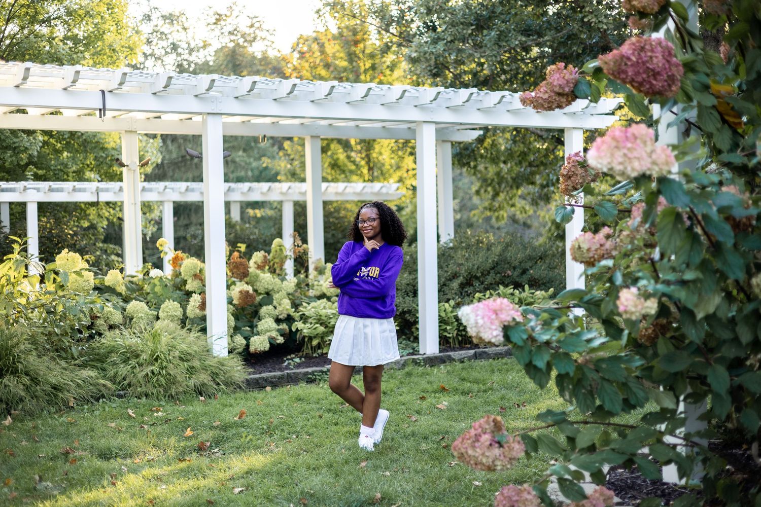 Central Illinois Photographer captures a senior session at Washington Park in Springfield, IL