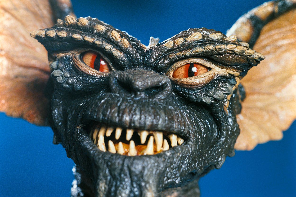 Closeup of a Gremlin face