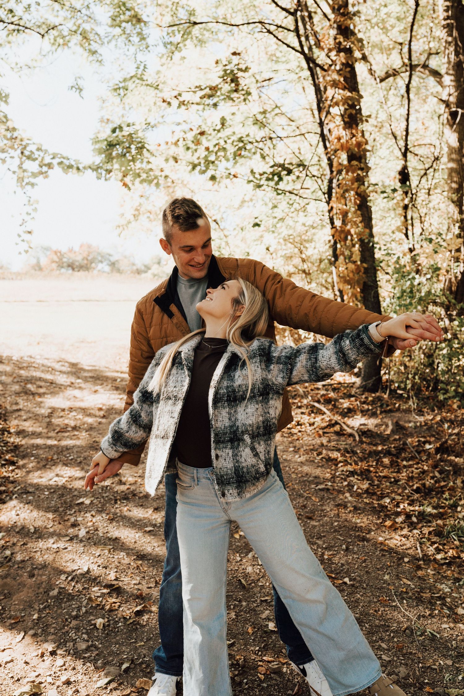 engagement photoshoot at the winery at hunters valley
