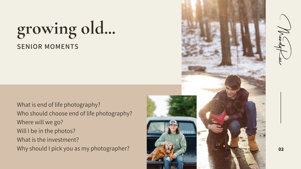 Magazine spread layout showing winter photography and text with snowy outdoor scenes and lifestyle images.