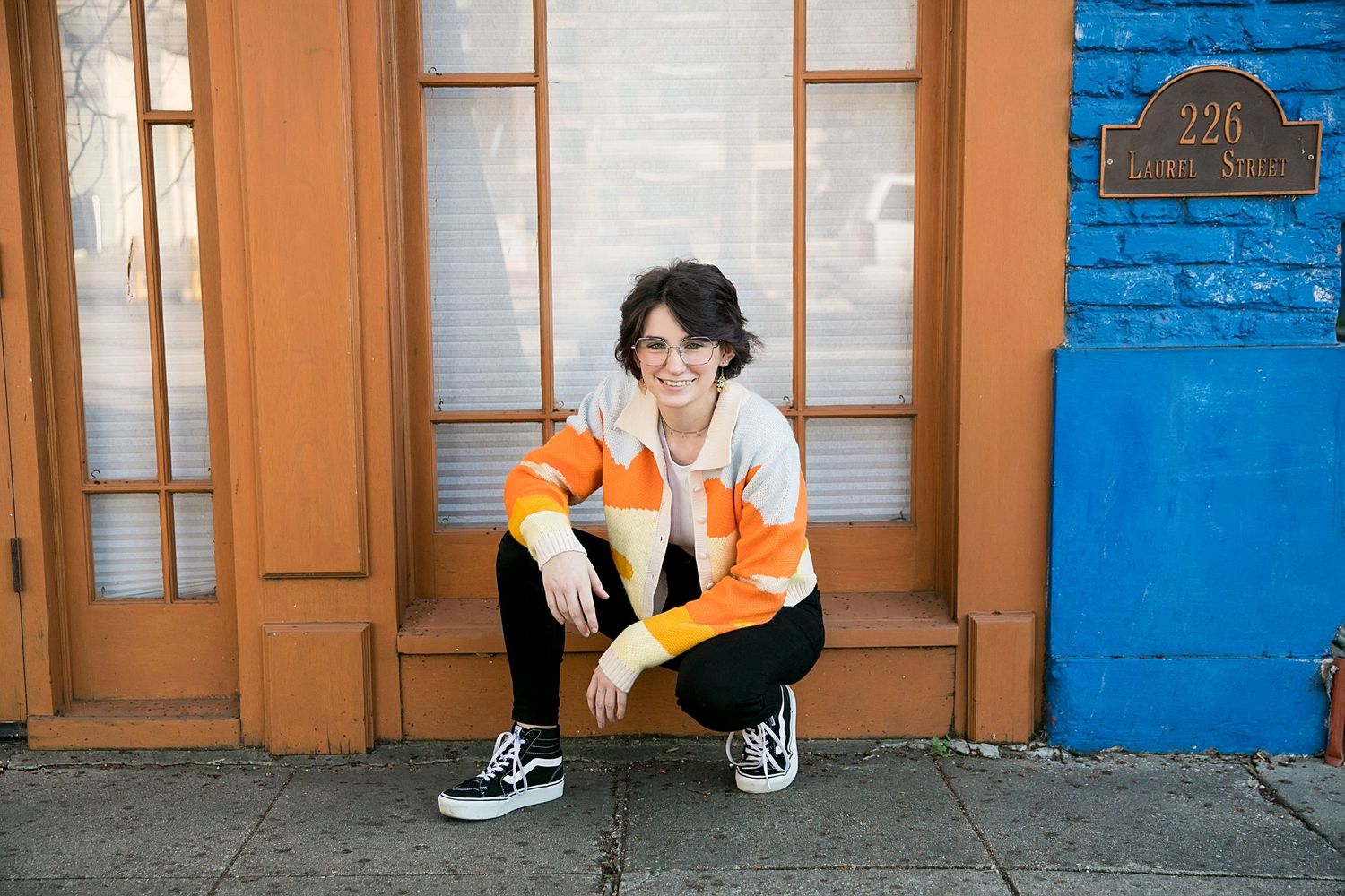 High School Senior portraits in downtown Baton Rouge.