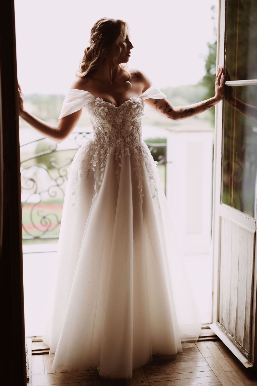 Przygotowania w eleganckim wnętrzu
