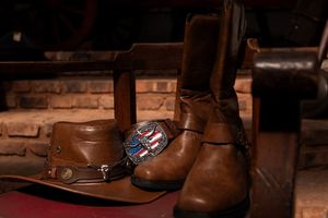 Groom detail with leather shoes and accessories during wedding preparation in Gauteng