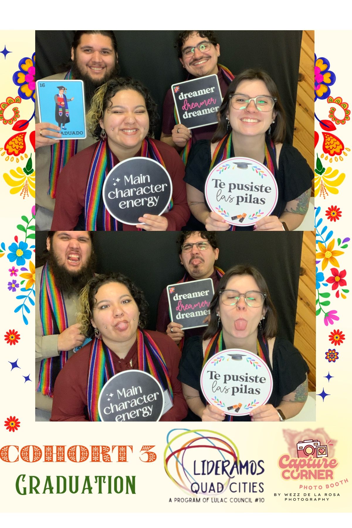 Quad Cities photo booth rental for weddings, birthdays, and events. Capture Corner offers custom frames, premium props, and expert hosting.