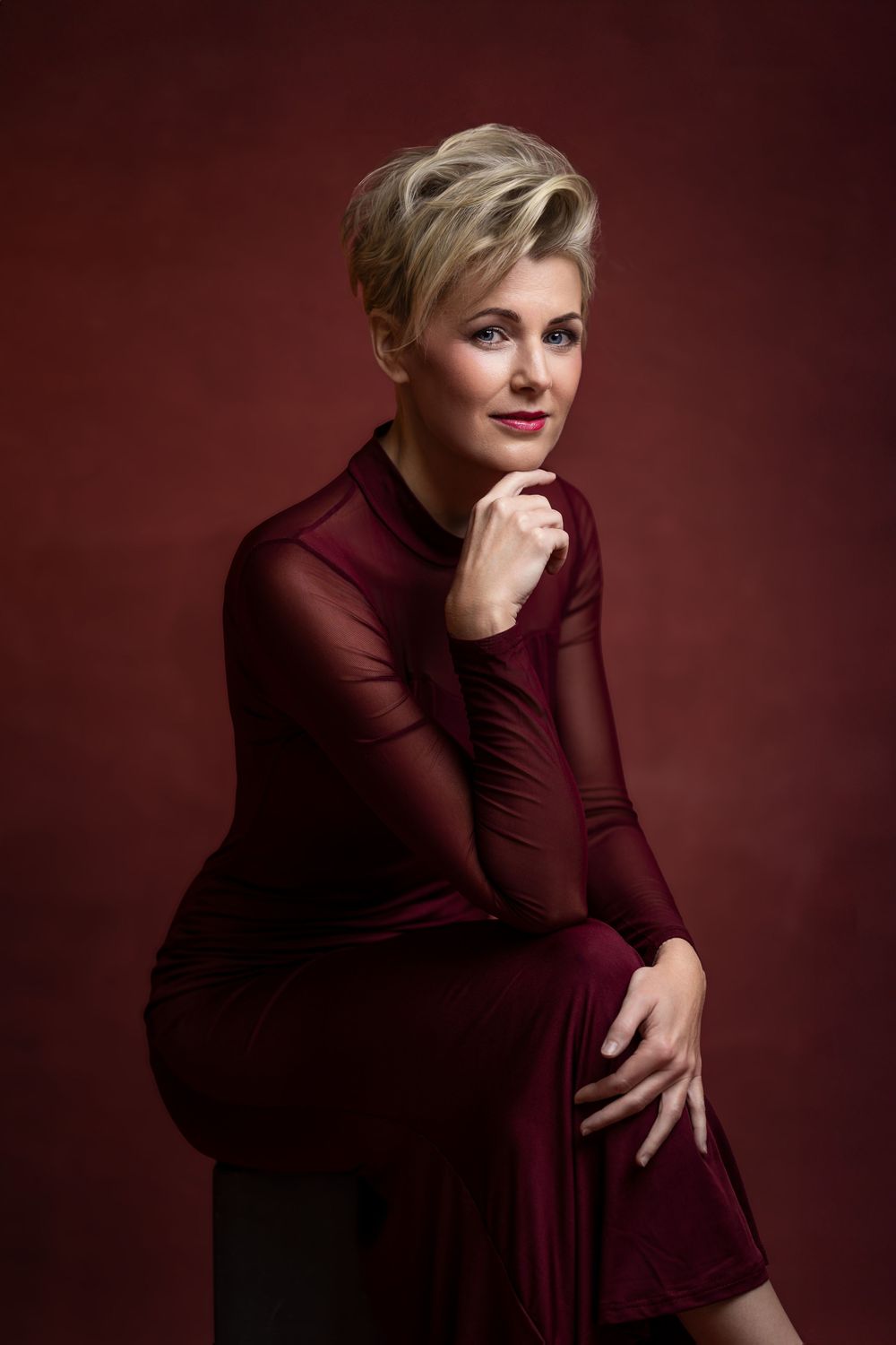 elegans noi portré fotozas studio Nagykoros