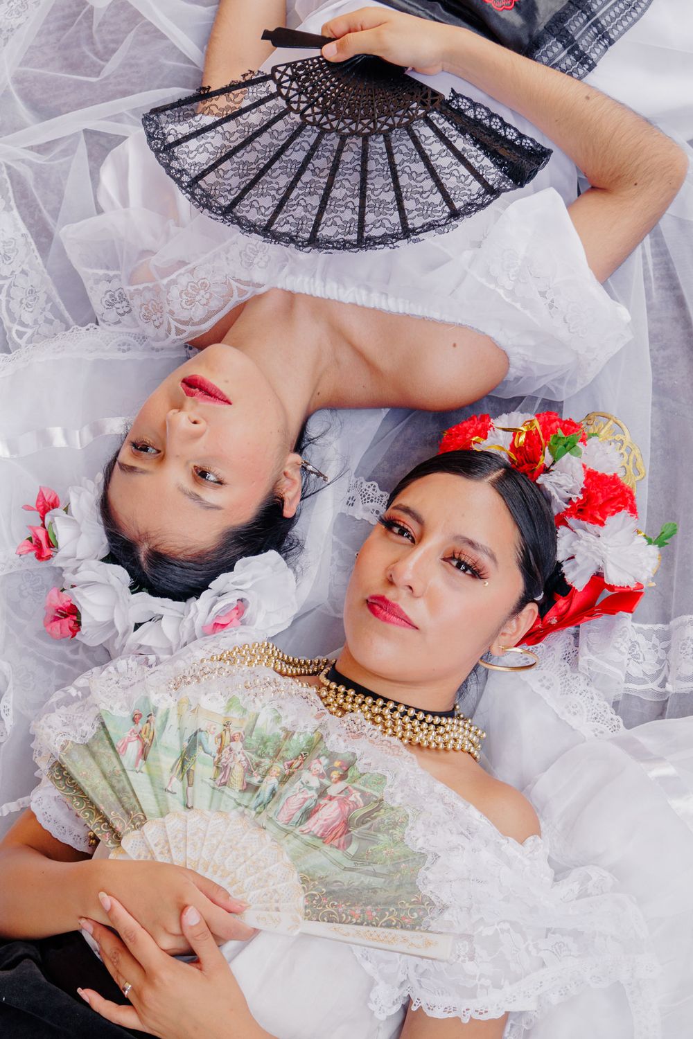 Sesión de fotos con temática de Folklore con motivo del 15 de Septiembre en Coyoacán, Ciudad de México