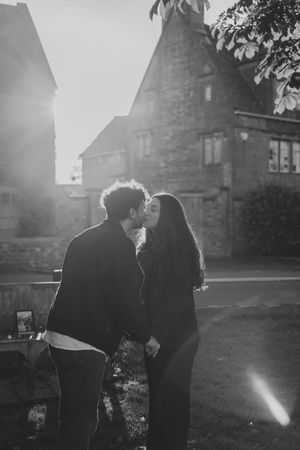Natural proposal photography in Broadway Cotswolds.
