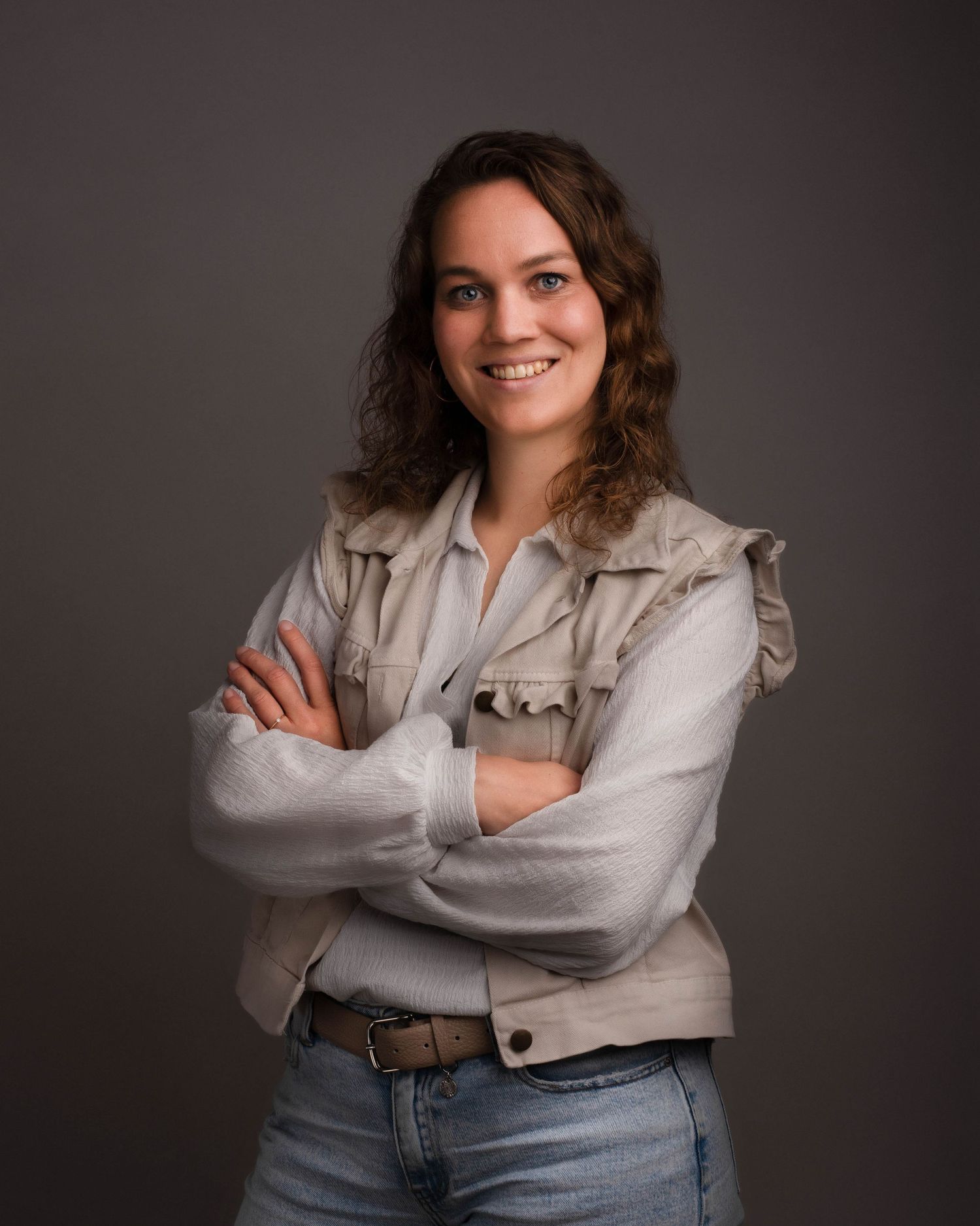 zakelijke portretfoto personeel in studio, Goes