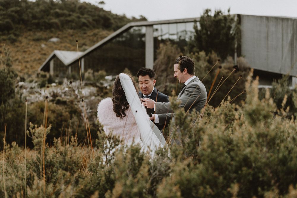 Cradle Mountain Elopement in Tasmania captured by Joss Jensen Photography