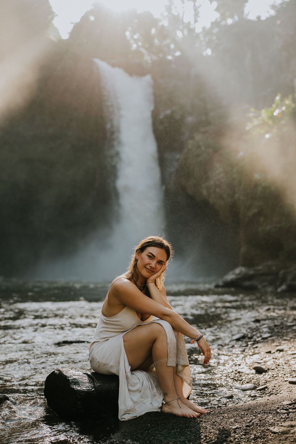 Solo photography services at Blangsinga Waterfall