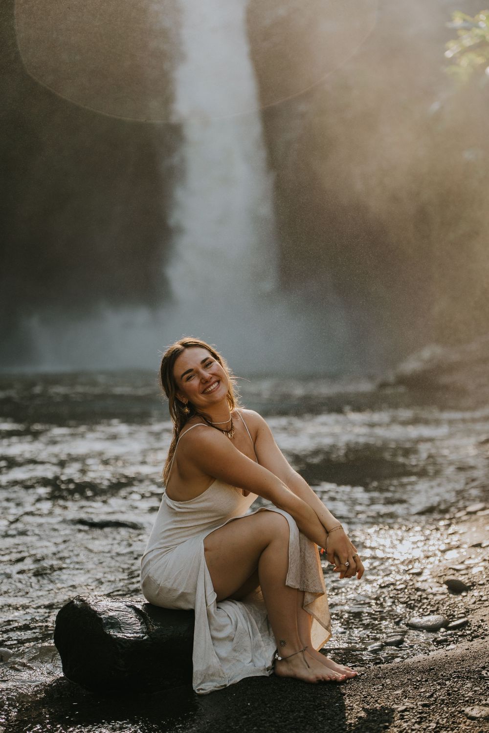 Solo photography services at Blangsinga Waterfall