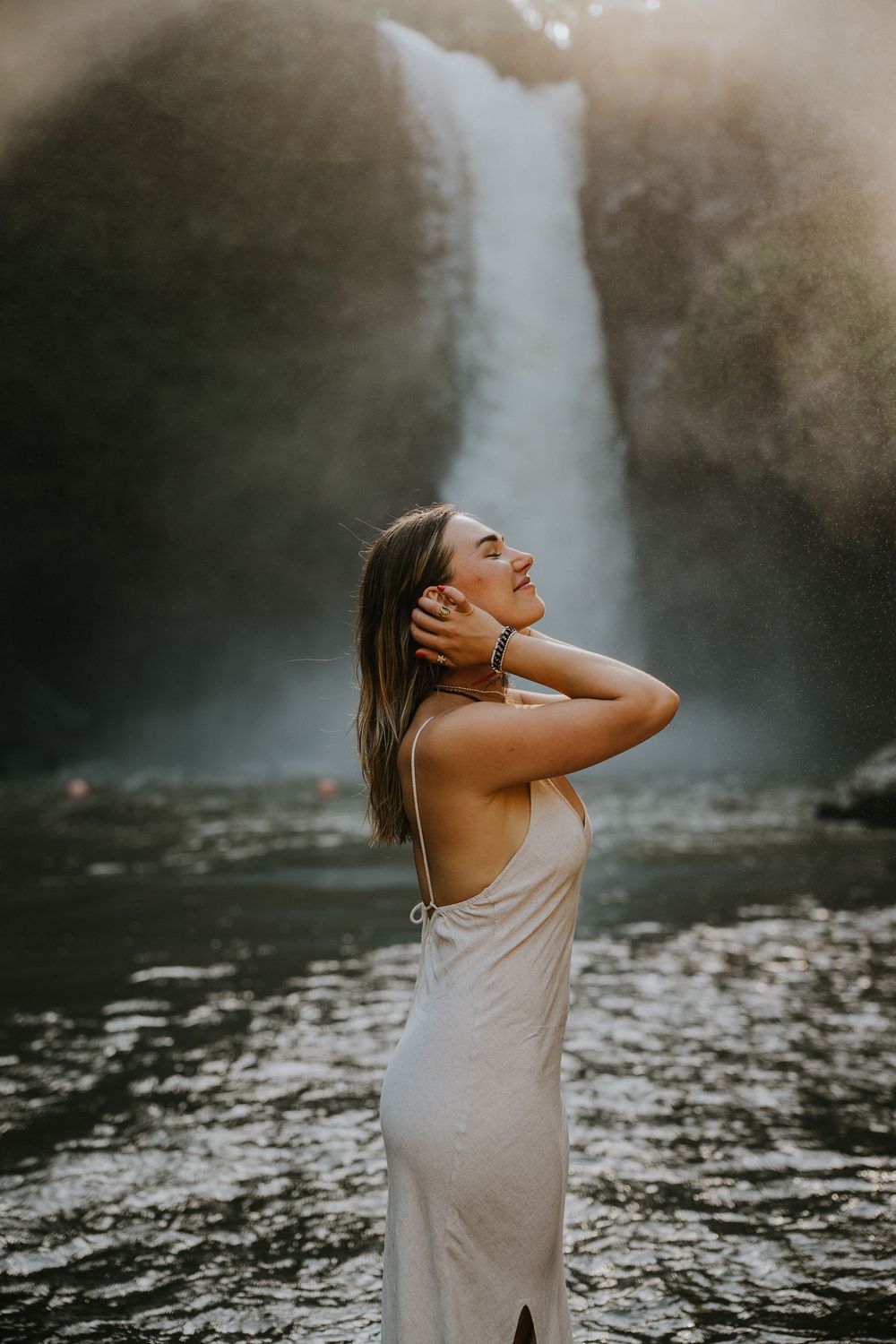 Solo photography services at Blangsinga Waterfall