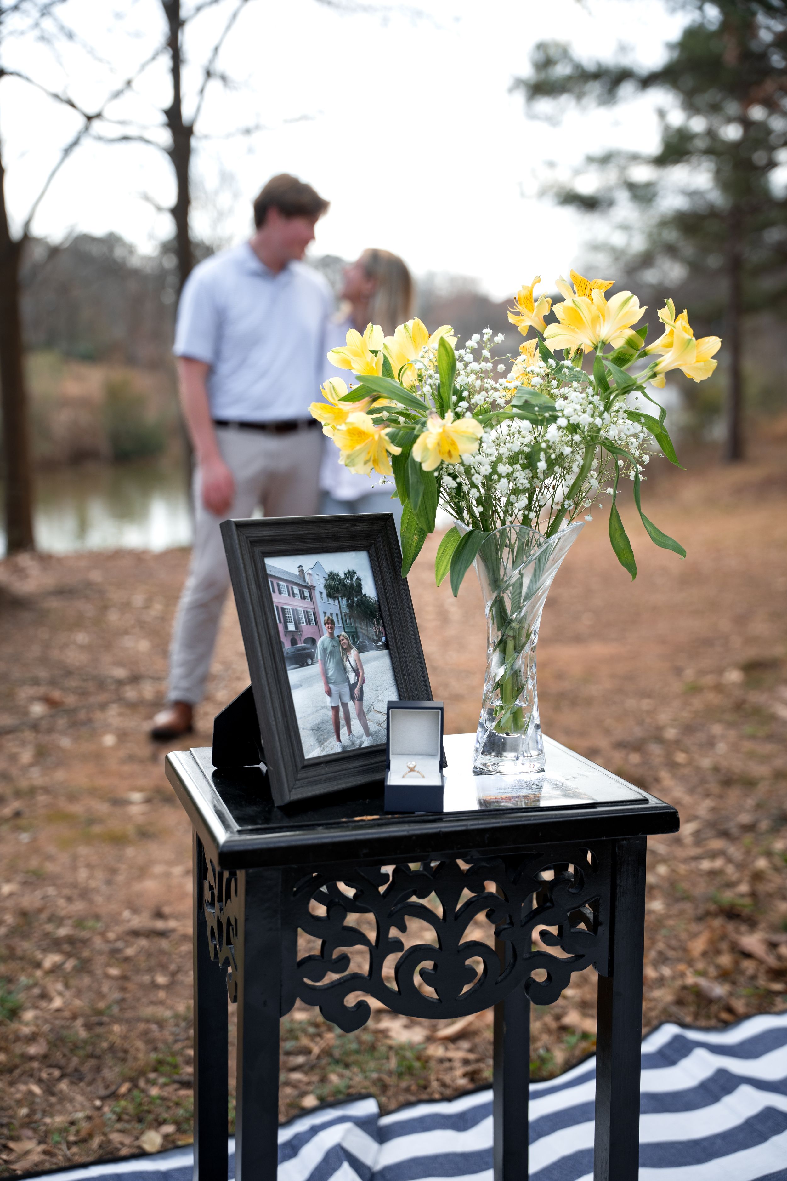 Atlanta area Georgia engagement photographer recommendation Pierre the pear with quick turnaround and timeless photos