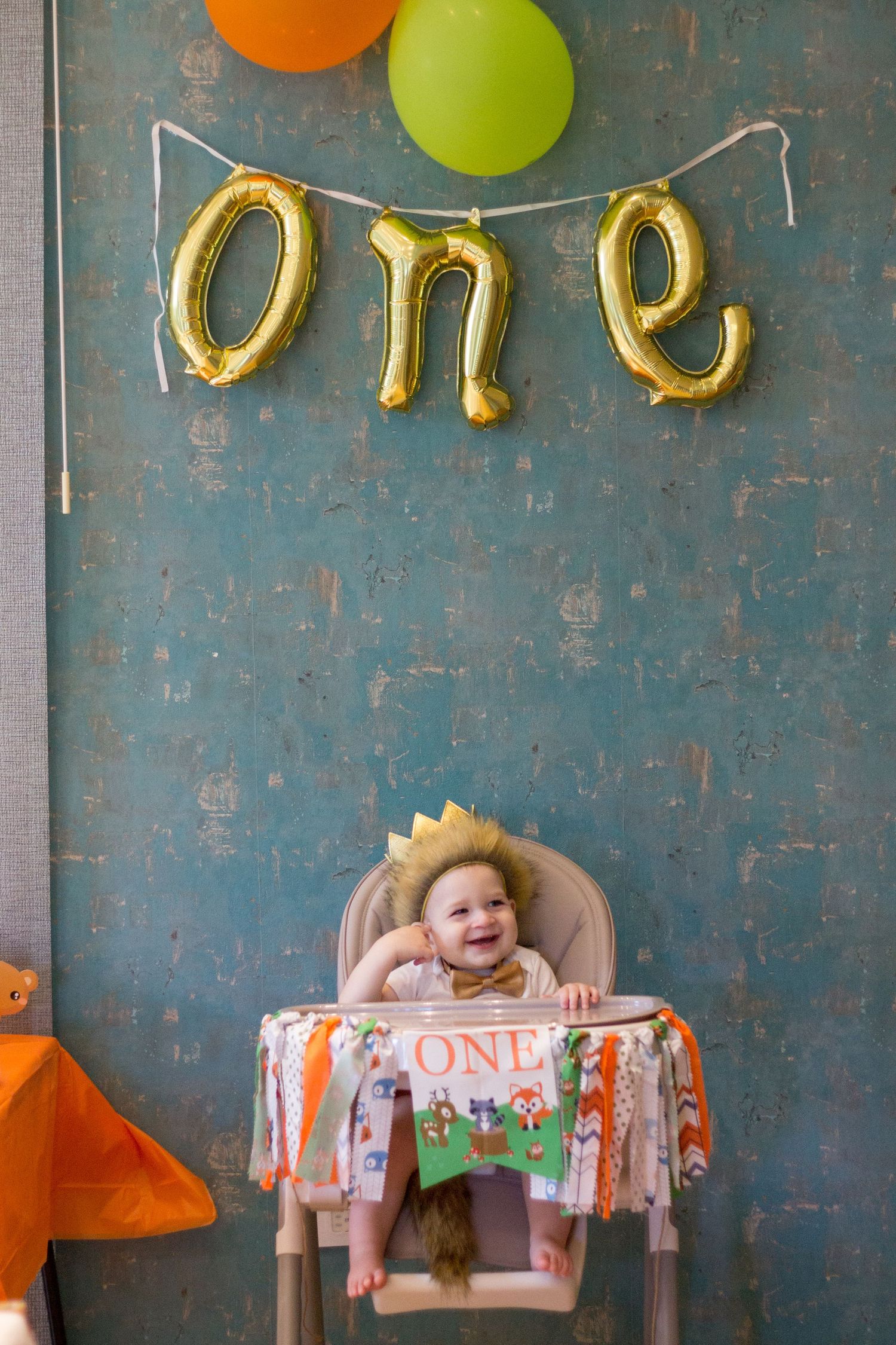 Birthday boy. First birthday party in Dorado, Puerto Rico.