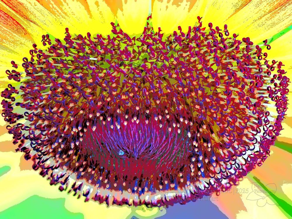 Neo-pictoralism photo of flower.