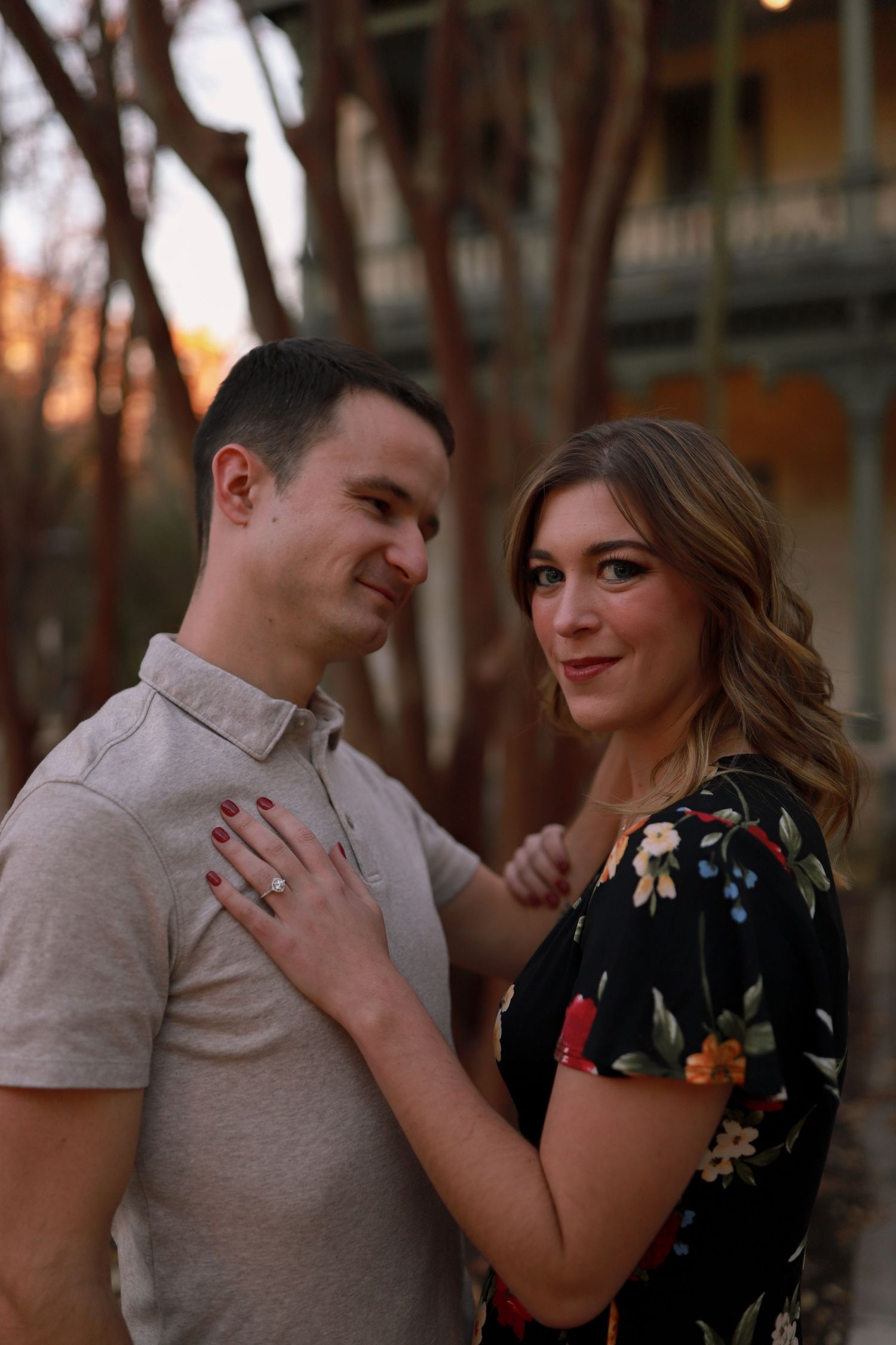 Couple photography in natural light