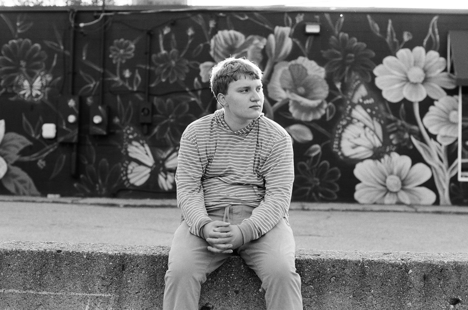 Grand Rapids MI 35mm film senior photographers Grand Rapids vintage film analog photography Michigan fine art film senior pictures creative