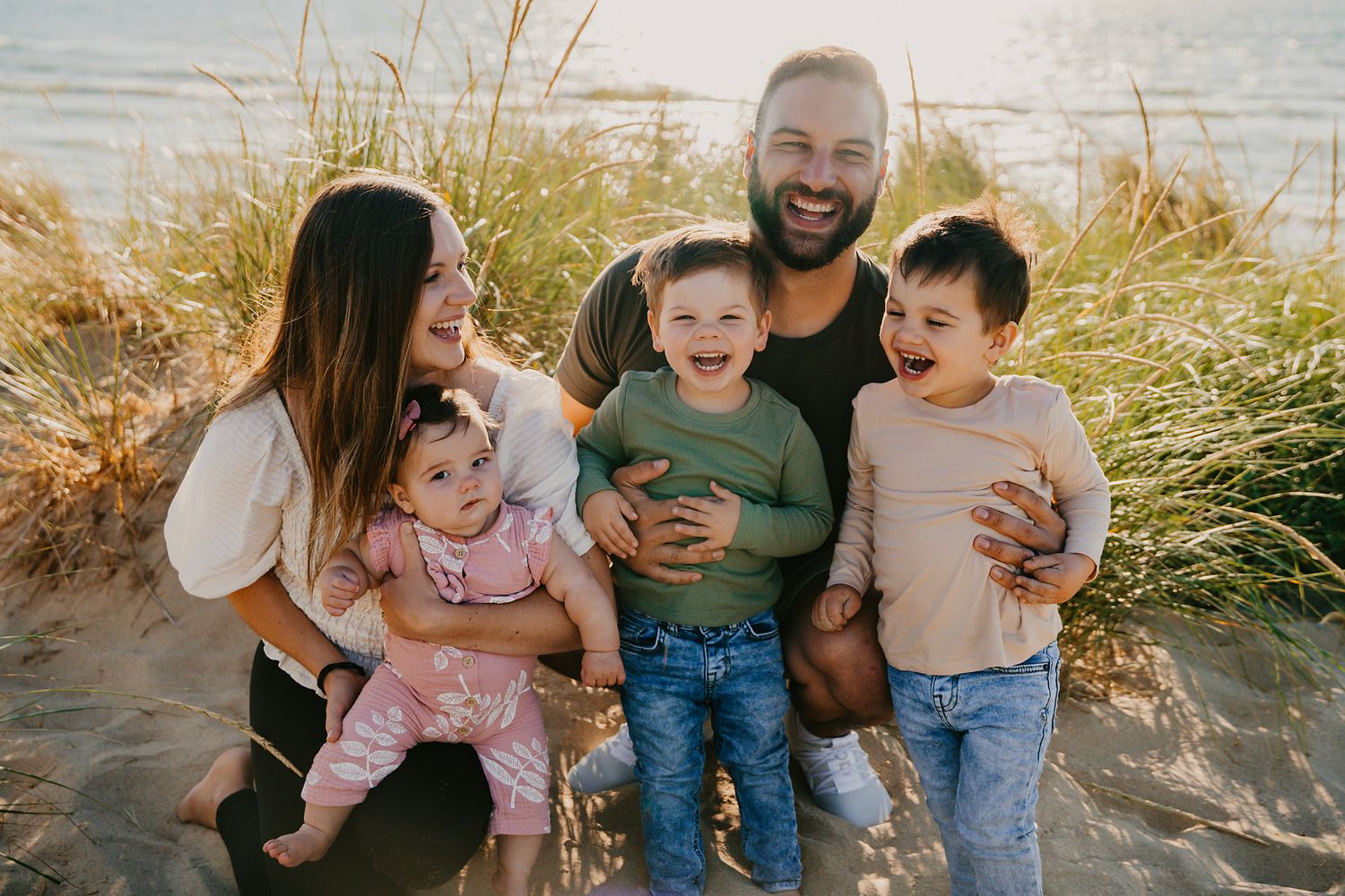 beach, family, twins, lifestyle, Michigan