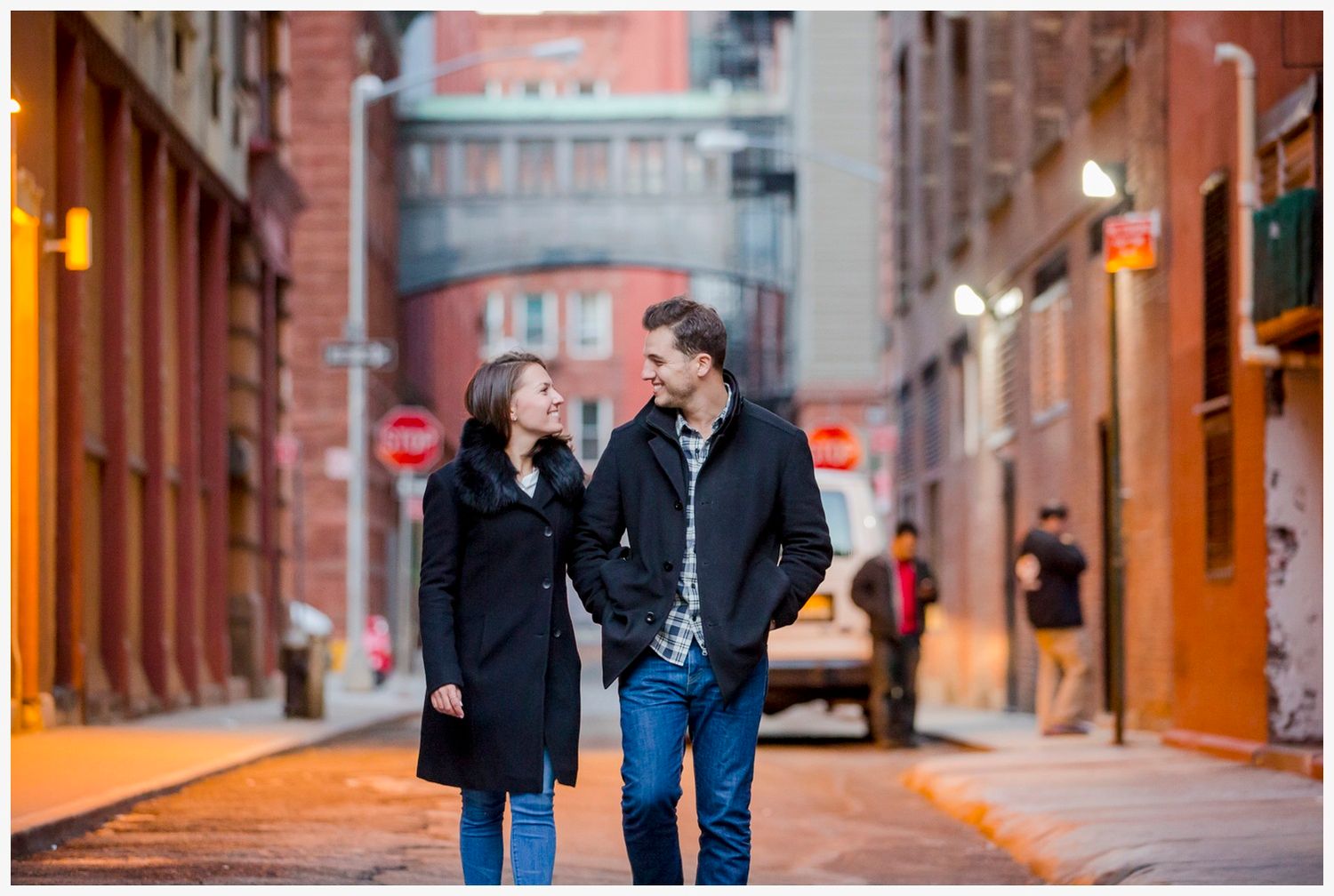 tribeca engagement photo