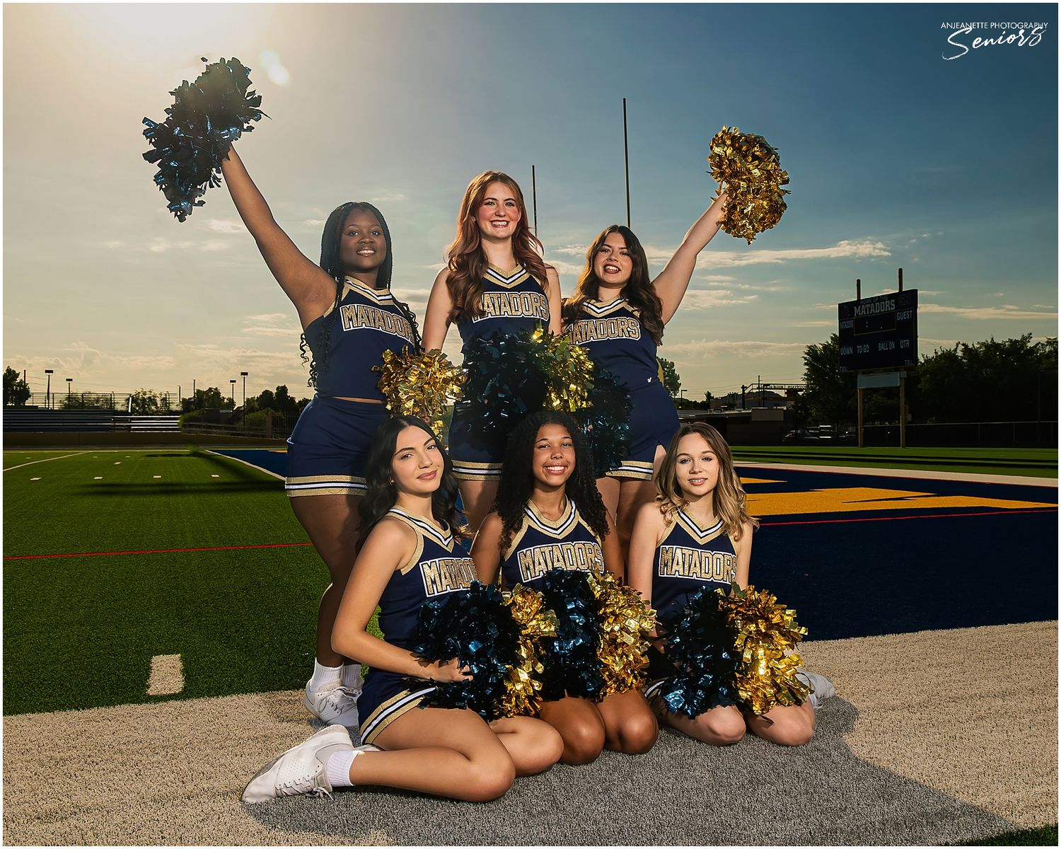 Phoenix Arizona Team Sports Banner Pictures by Anjeanette Photography Graduation High School Seniors AZ
Sports Banner team Pictures Phoenix