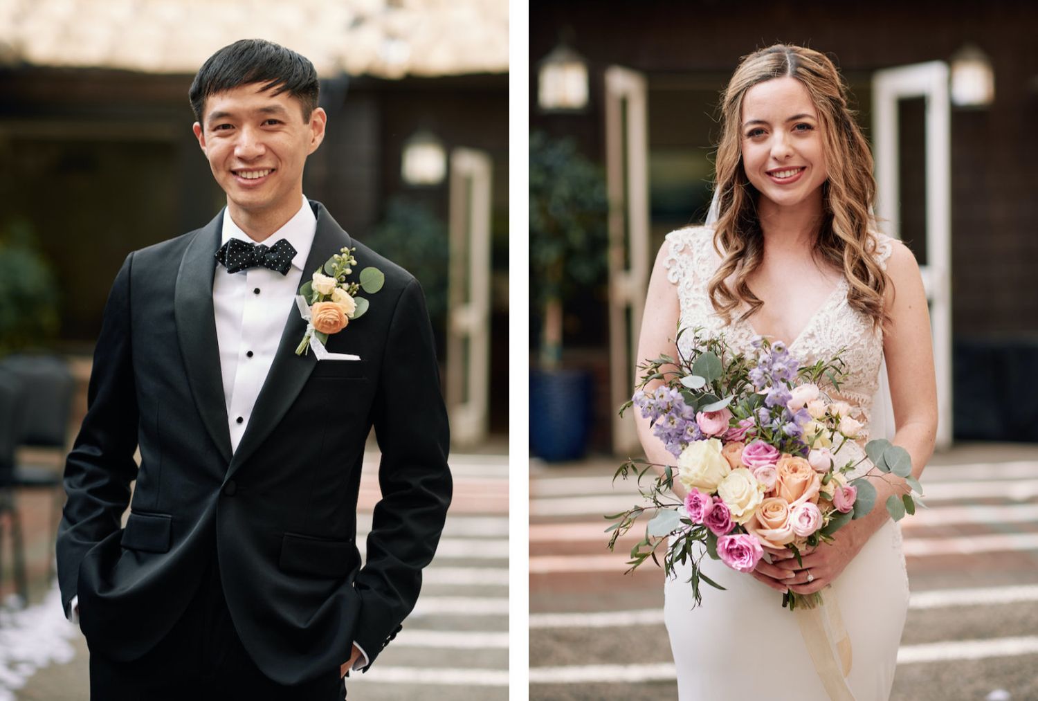 Pasadena University Club wedding photo