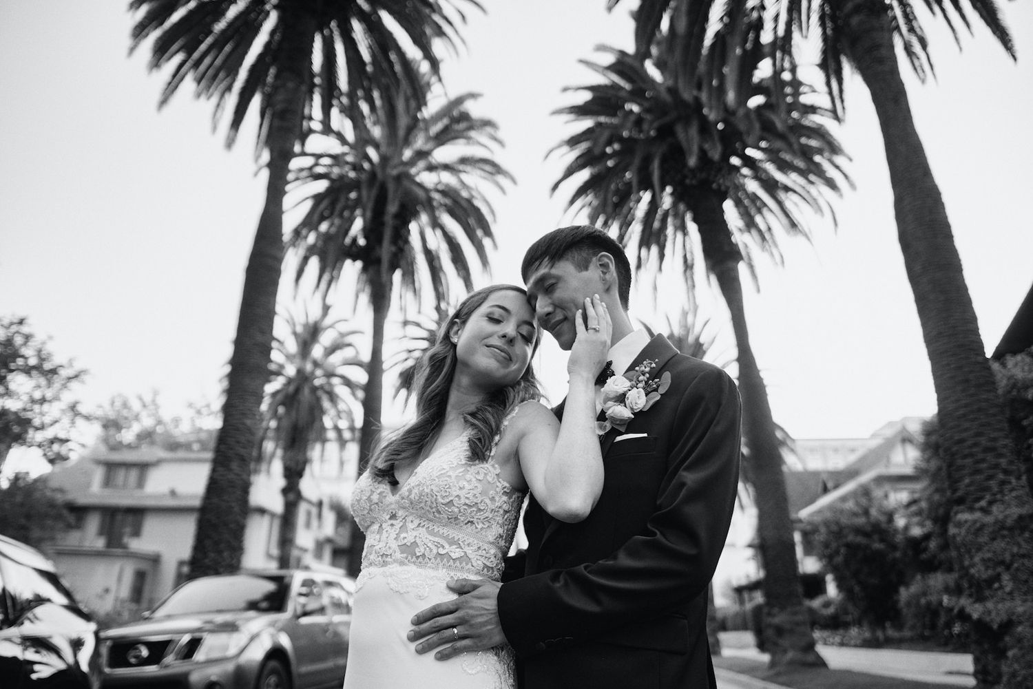 Pasadena University Club wedding photo