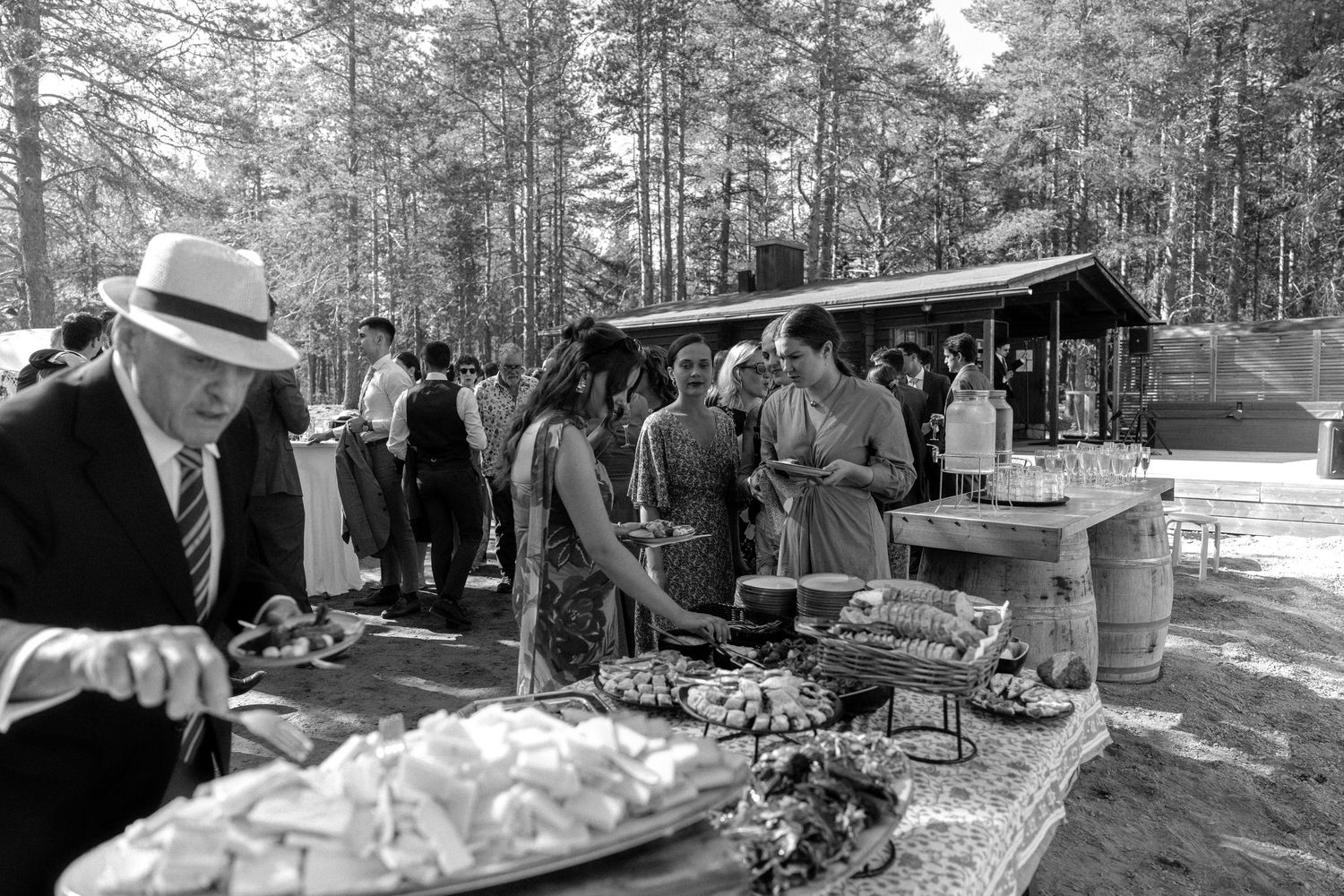 Documentary wedding photographer.