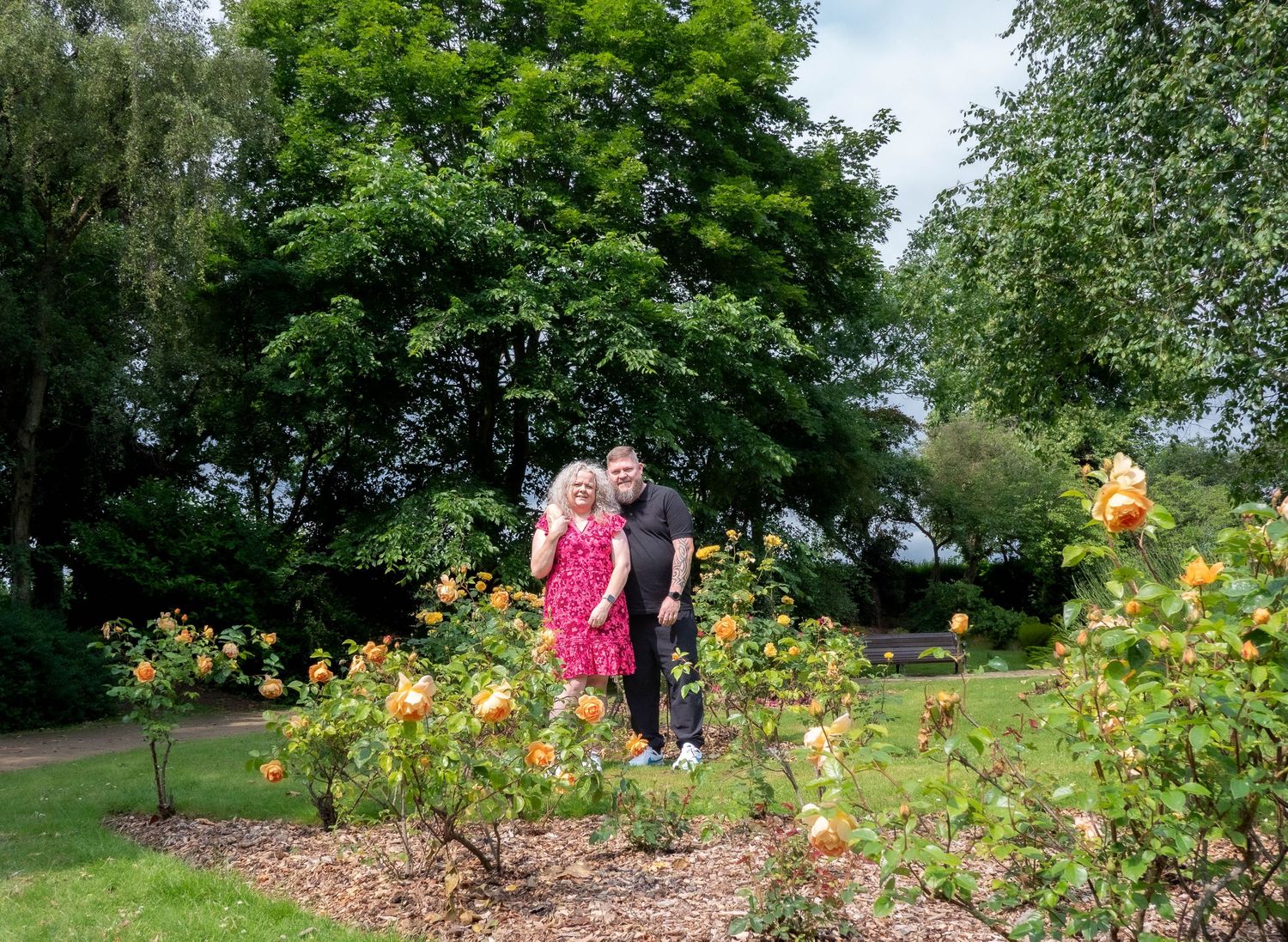 Derby engagement session local secure park engagement ring shot