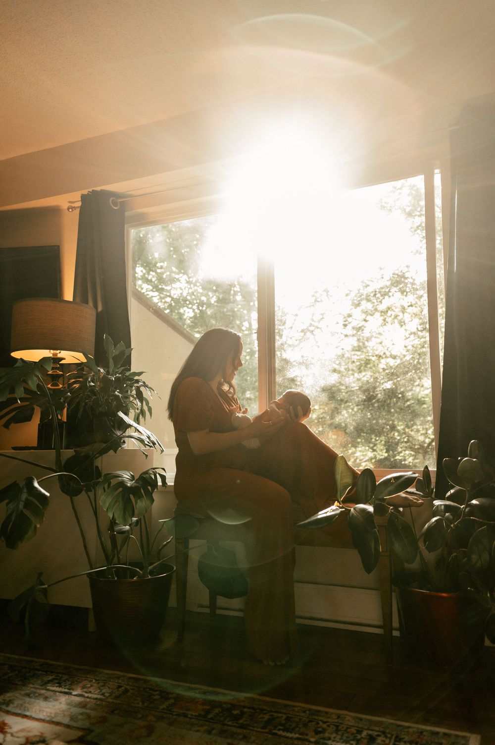 Lifestyle Photography by Marina Dams Indoors Newborn Photoshoot Vancouver