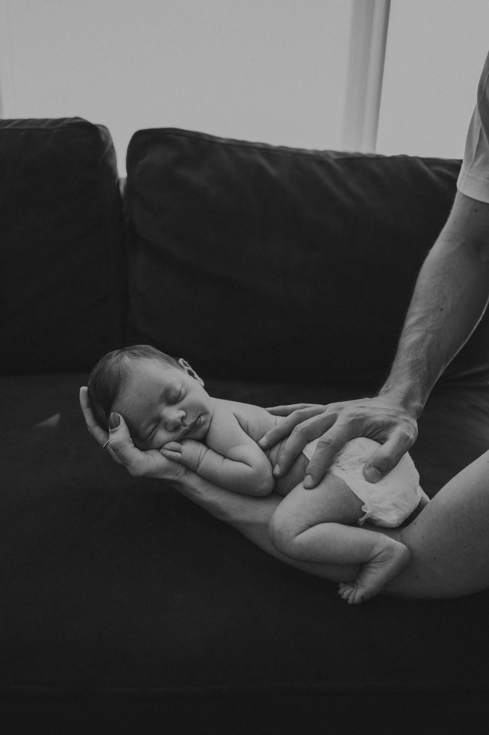 Lifestyle Photography by Marina Dams Indoors Newborn Photoshoot Vancouver