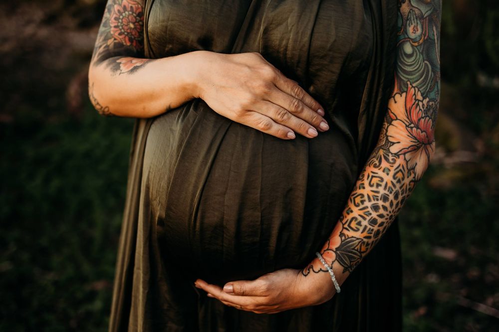 Nyfødtfotografering hjemme hos familien på Jæren