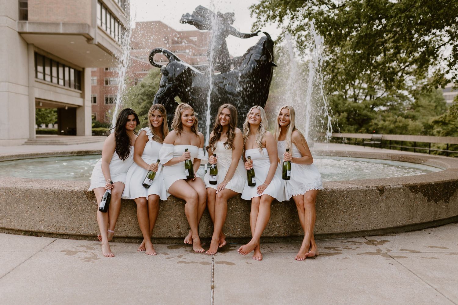 Downtown Knoxville Tennessee Graduation Photos at University of Tennessee Knoxville